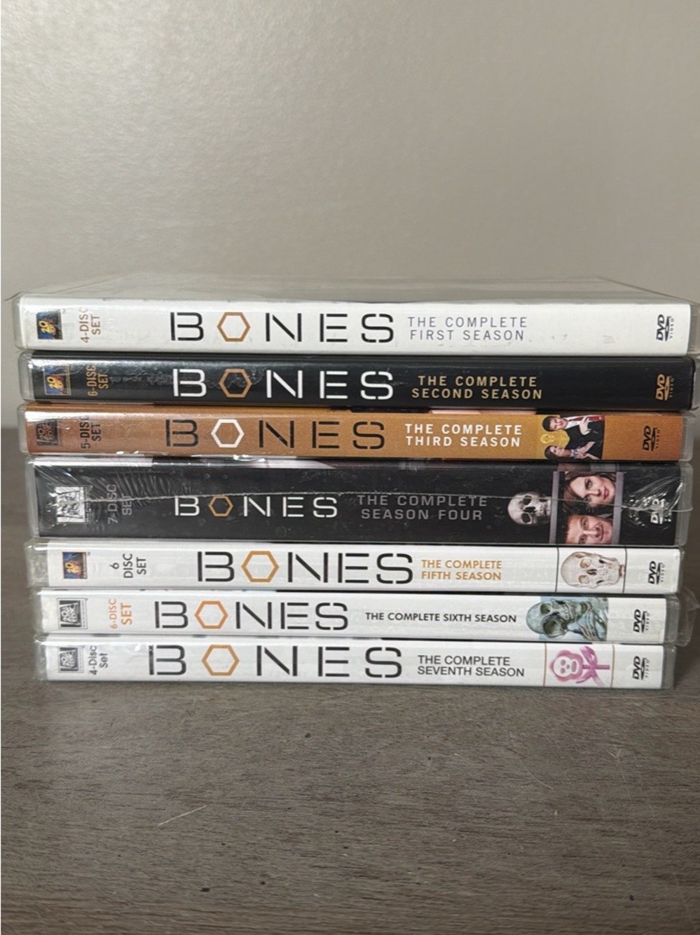 Bones TV Series Seasons 1-7